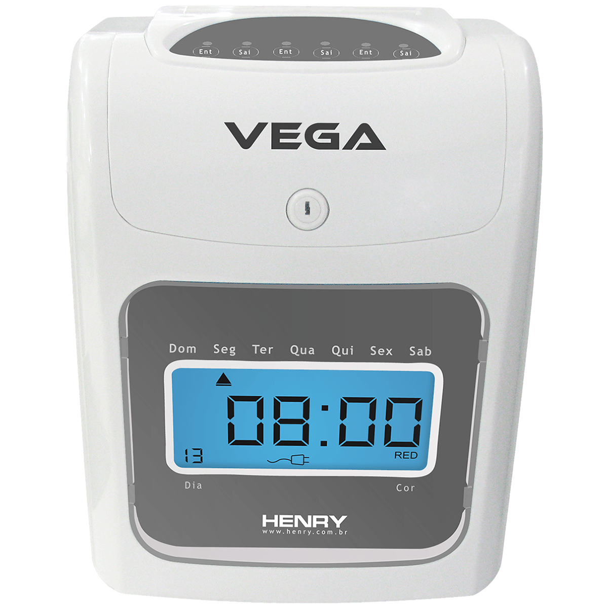 8 Relogio de Ponto Vega Henry Master Tecnologias