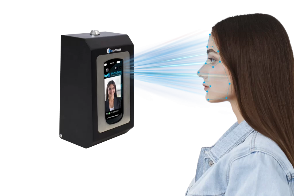 Relógio de ponto facial